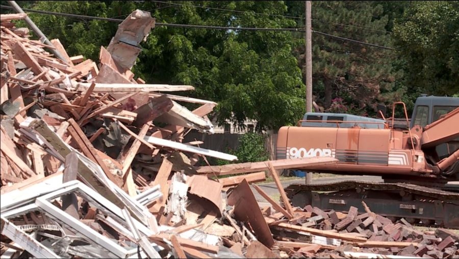 Historic 'Springer Home' demolished in Kingfisher