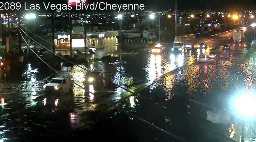 Flooding hits parts of Las Vegas valley after 214-day dry streak ends