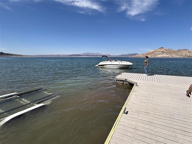 ‘PWC Beach,' Echo Bay pipe mat latest Lake Mead improvements for boaters