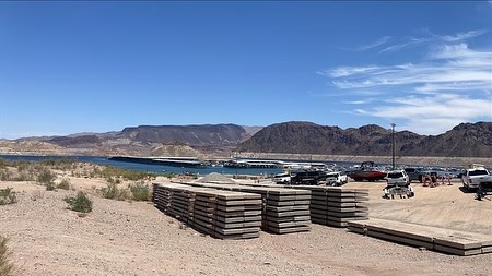 Lake Mead ‘actively working' on temporary launch site north of Hemenway Harbor