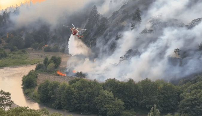 Crews continue to battle Burdoin Fire as hotter, drier weather returns