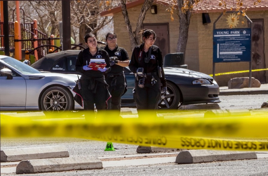 Las Cruces community members mourn after deadly shooting at Young Park