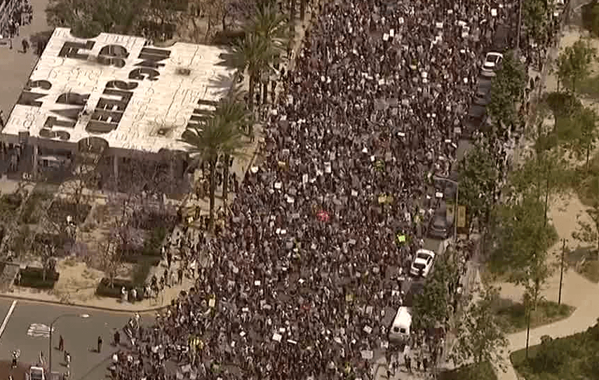 PHOTOS: Thousands rally in San Diego for nationwide ‘No Kings' protest