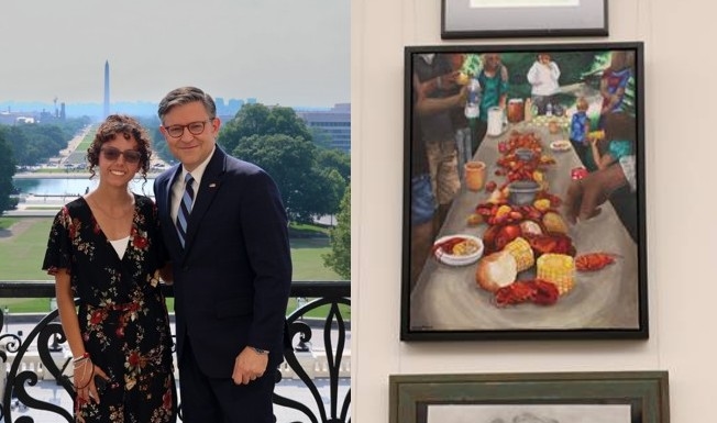 Louisiana's Congressional Art winner visits U.S. Capitol
