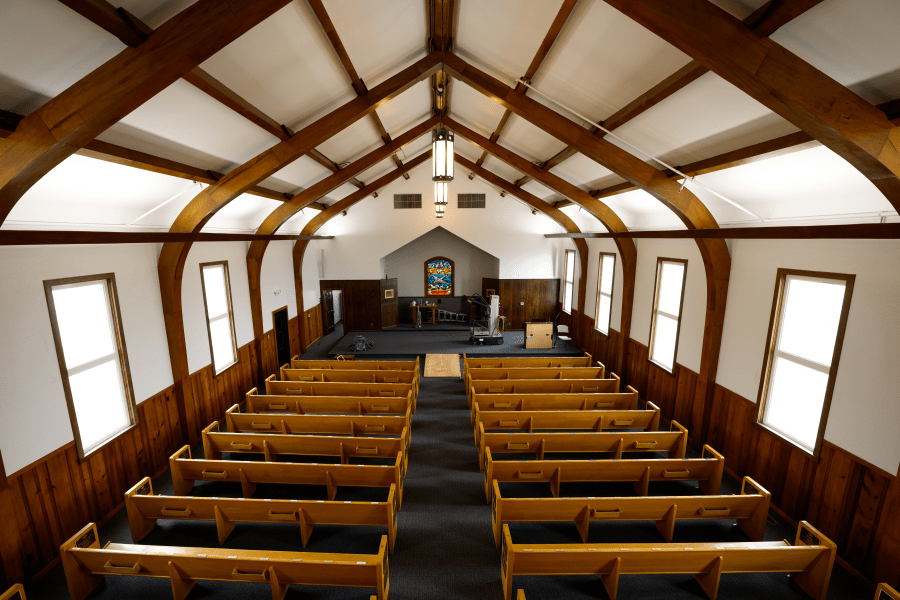 Historic Hill Air Force Base chapel reopens following years of extensive renovations