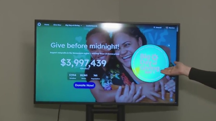 Big Day of Giving raising money for Sacramento area non-profits