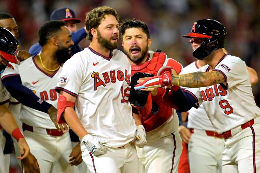 Nolan Schanuel earns walk-off walk to lift Angels past Texas Rangers