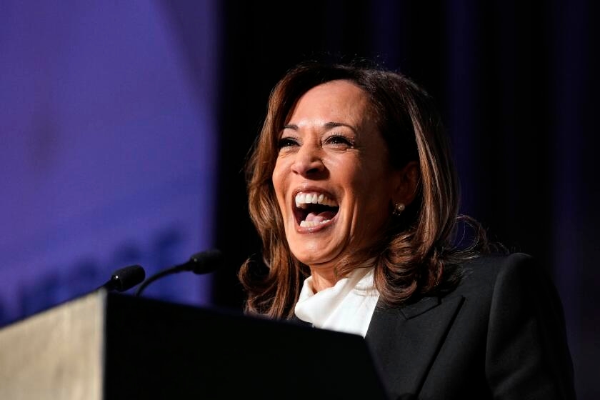 Former Vice President Kamala Harris a favorite in governor's race if she runs, according to new poll