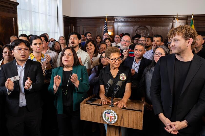 Mayor Karen Bass accuses Trump of waging 'an all-out assault on Los Angeles'