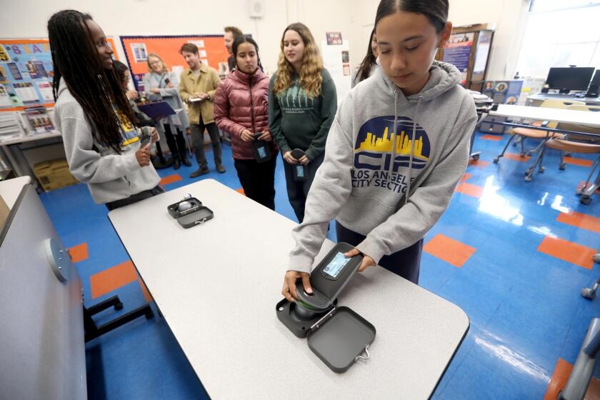 A magnetic pouch is key to enforcing school cellphone bans. Kids are getting around it