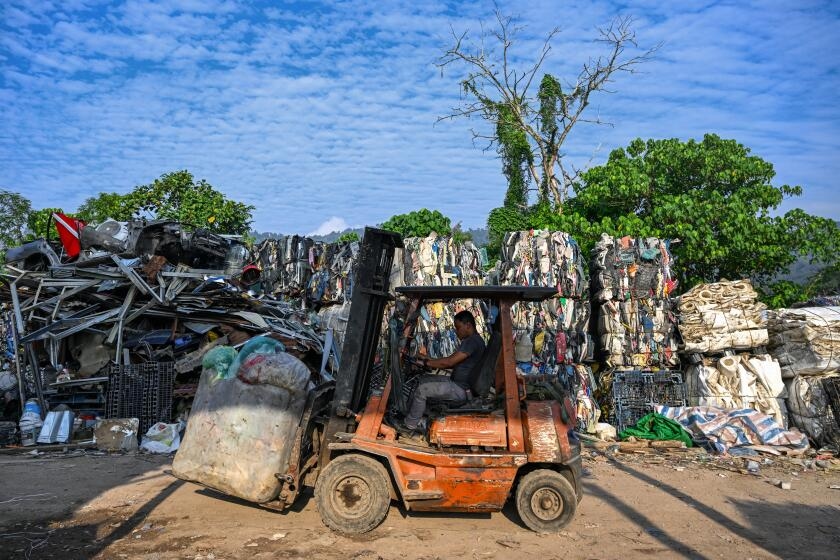 Malaysia will stop accepting U.S. plastic waste, creating a dilemma for California