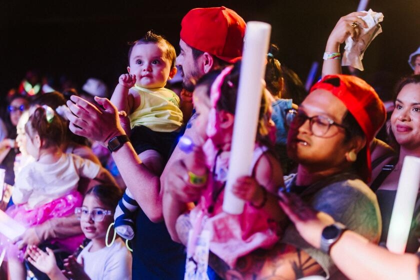 Baby raves?! There was just one in L.A. and it was weird and wild with glow sticks galore