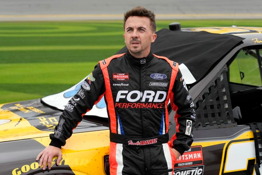 Frankie Muniz latest actor-turned-driver out to prove he can compete in high-level racing