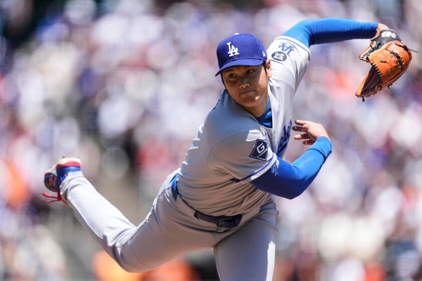 Shohei Ohtani's solid start sets the tone as Dodgers defeat Giants to end losing streak