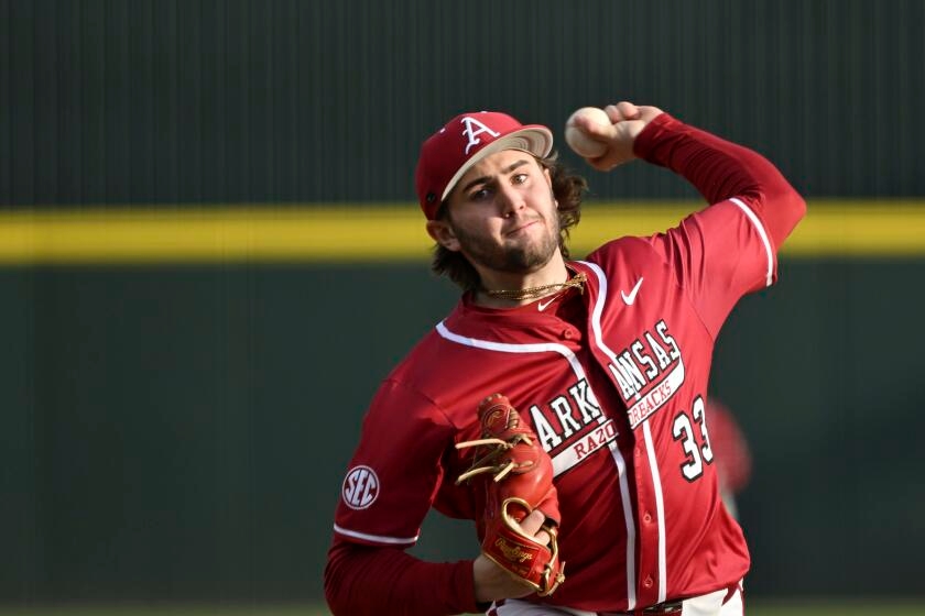 MLB draft: Dodgers select a pair of Arkansas standouts with their first picks