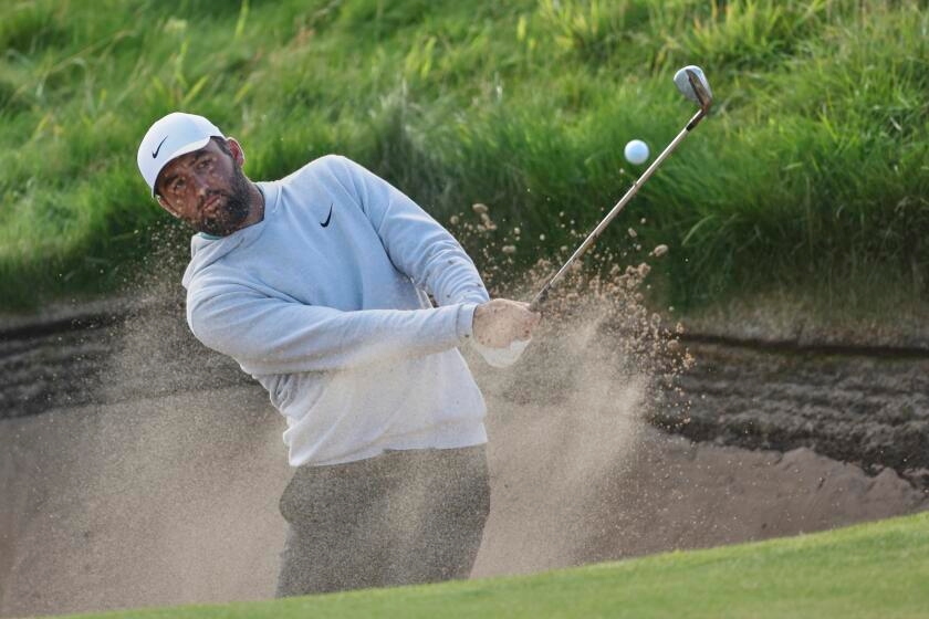 Commentary: Scottie Scheffler's role in 'Happy Gilmore 2' is an unexpected gift for golf fans