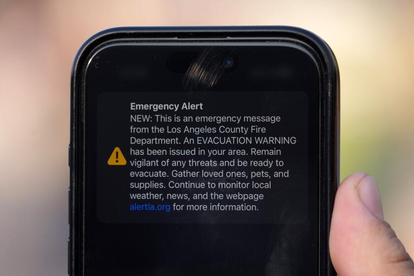 Report on false alerts sent during L.A. fires calls for more regulation, scrutiny