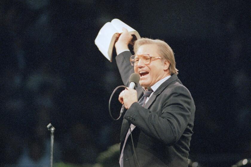 Jimmy Swaggart, fire-and-brimstone preacher, dies at 90