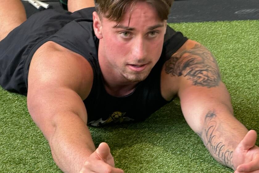 Ventura High linebacker Tristan Phillips makes sure to maximize his talent