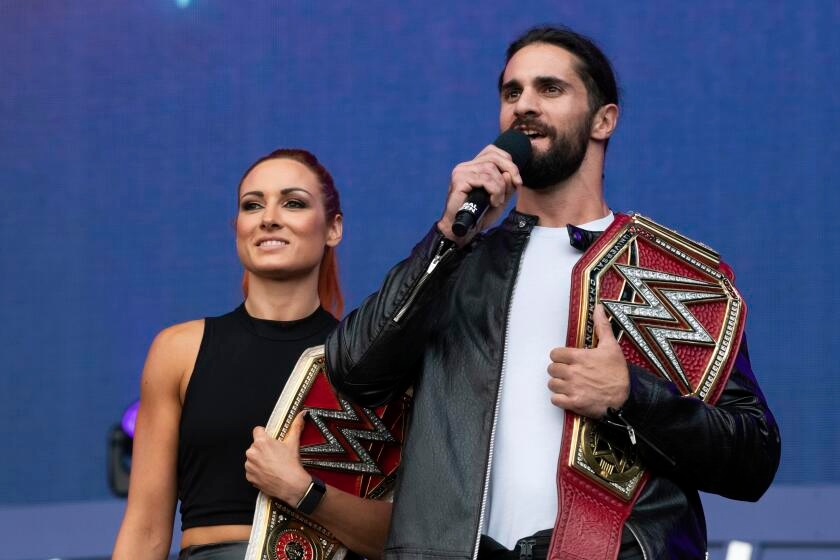 Playa del Rey home of WWE stars Seth Rollins and Becky Lynch burglarized