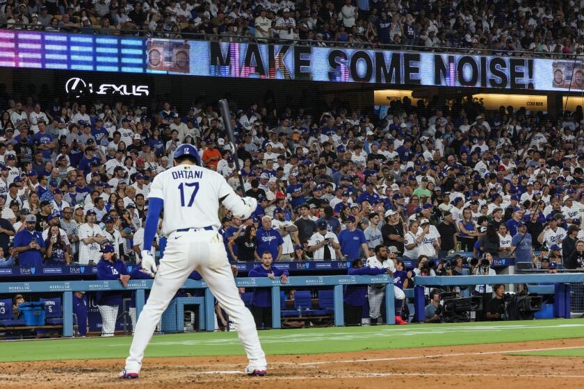 Letters to Sports: They need to turn it down at Dodger Stadium