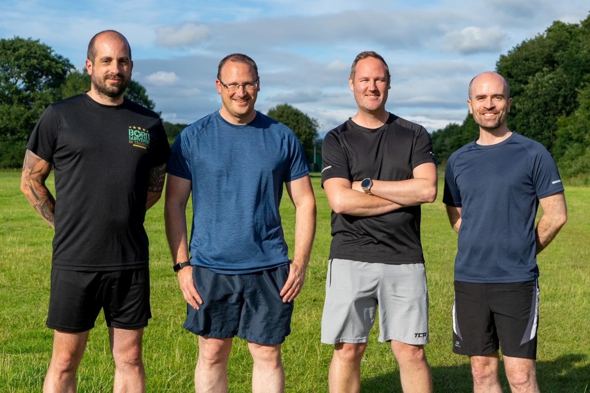 Four friends to take on tough obstacle course for East Lancs Hospice