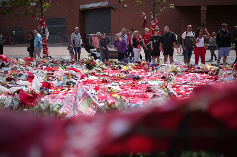 Liverpool commission permanent Diogo Jota tribute at Anfield