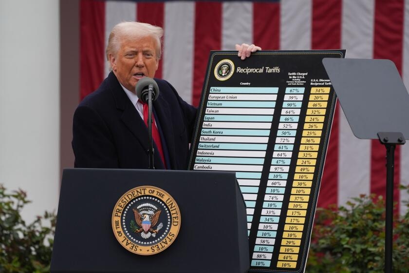 Letters to the Editor: What history can teach us about President Trump's tariffs