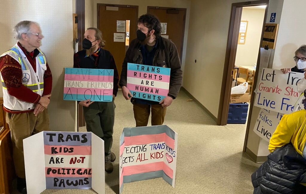 Bill allowing trans people to be kept out of bathrooms, locker rooms heads to NH governor's desk