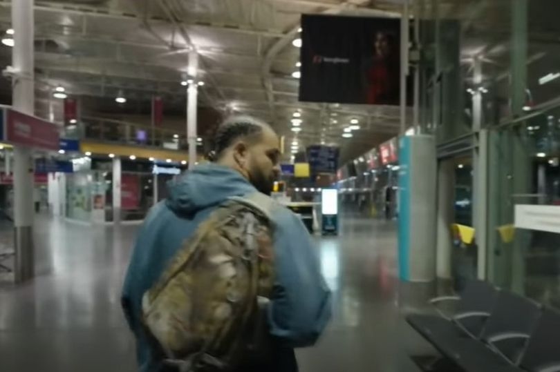 Drake spotted filming at THREE different Manchester landmarks