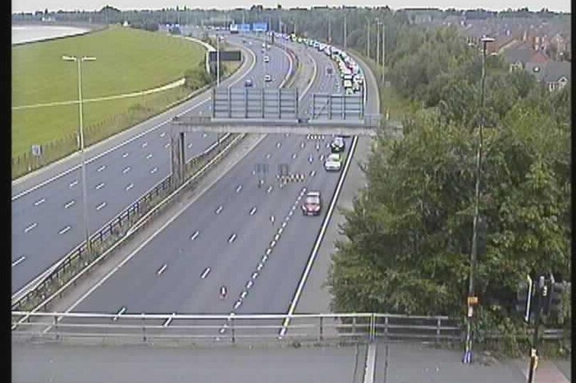 Man, 57, dies in horror crash as M60 closed for hours amid police investigations