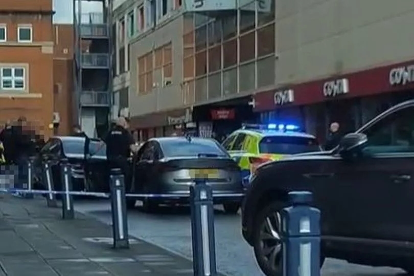 Air ambulance lands and police surround shopping centre after incident