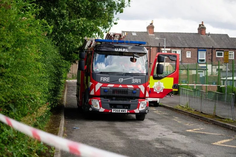 Almost 300 homes without power after fire near school