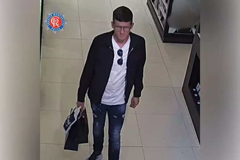 Police want to speak to this man over incident at Trafford Centre