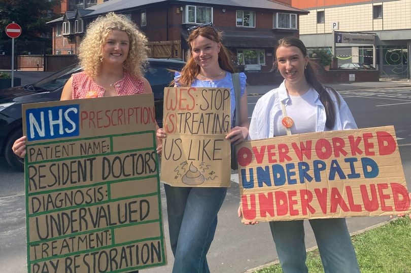 'No one wants to be on strike but what I do want is to not be paid less than doctors were in 2008'