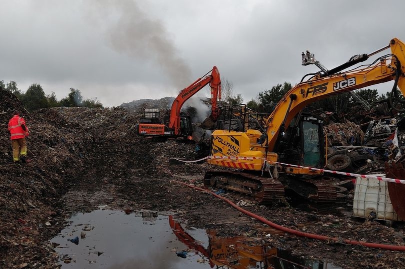 'Major incident' declared in Greater Manchester town amid 'illegal waste' fire