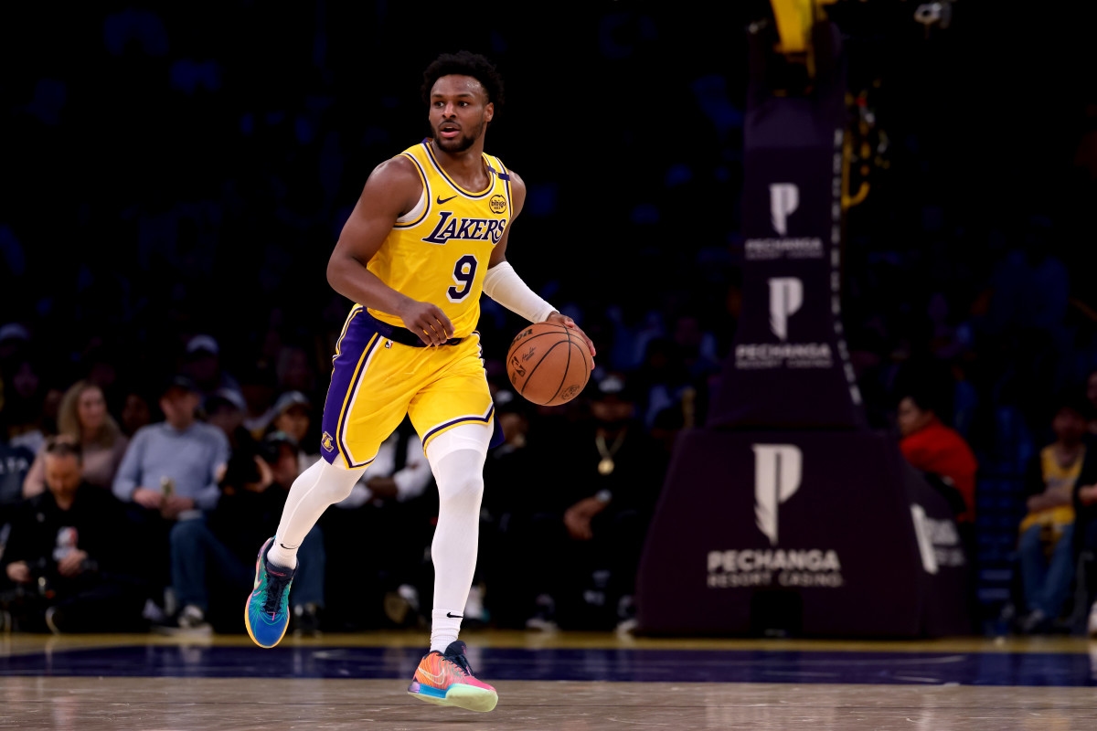 Bronny James' Girlfriend Turns Heads Before NBA Summer League