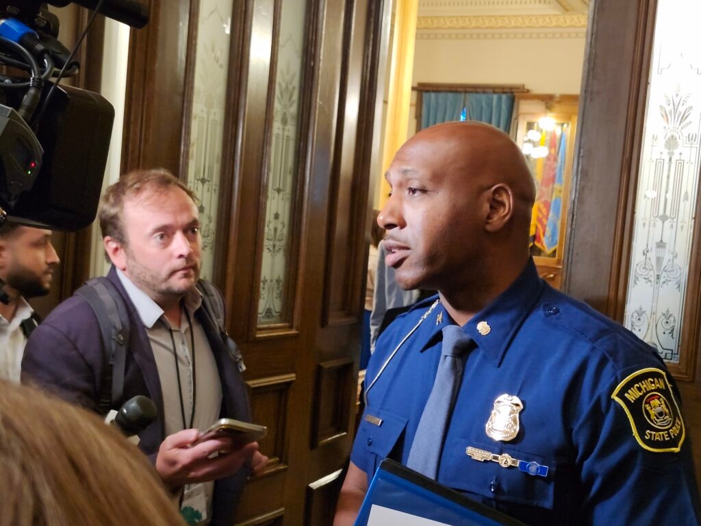 Michigan State Police director defends leadership amid calls for his resignation