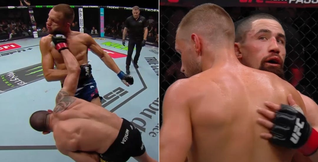 'Rob won': Fighters react to Reinier de Ridder beating Robert Whittaker at UFC on ABC 9
