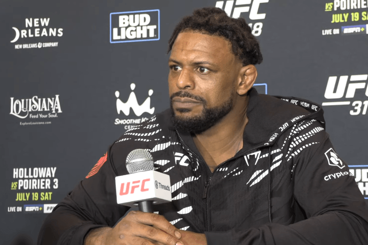 UFC 318 winner Michael Johnson aims high with callout after tying knockdown record