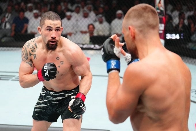 Robert Whittaker 'butt hurt' after UFC on ABC 9 split decision loss to Reinier de Ridder