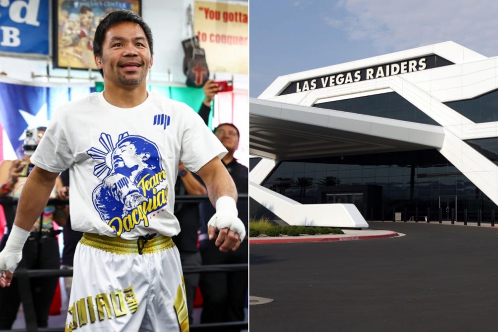 How Manny Pacquiao leaned on Raiders for final training before Mario Barrios fight