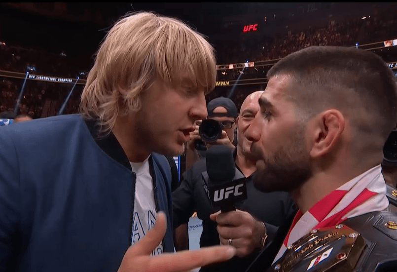 Dana White: Ilia Topuria vs. Paddy Pimblett faceoff at UFC 317 'should've never happened'