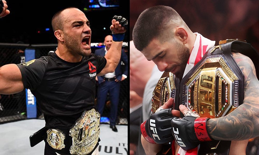 Former UFC champ Eddie Alvarez sees GOAT potential in Ilia Topuria after 'flawless' run