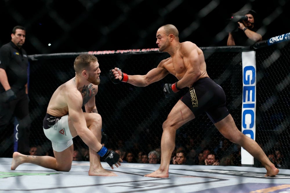 Eddie Alvarez reflects on UFC title loss to Conor McGregor: 'I went stupid'