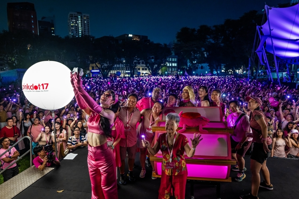Pink Dot returns to Singapore's Hong Lim Park with call for inclusion and hope for future generations
