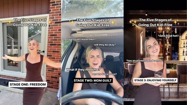 Video: Mom Shows ‘Stages Of Going Out Kid-free' Is An ‘Emotional Rollercoaster'