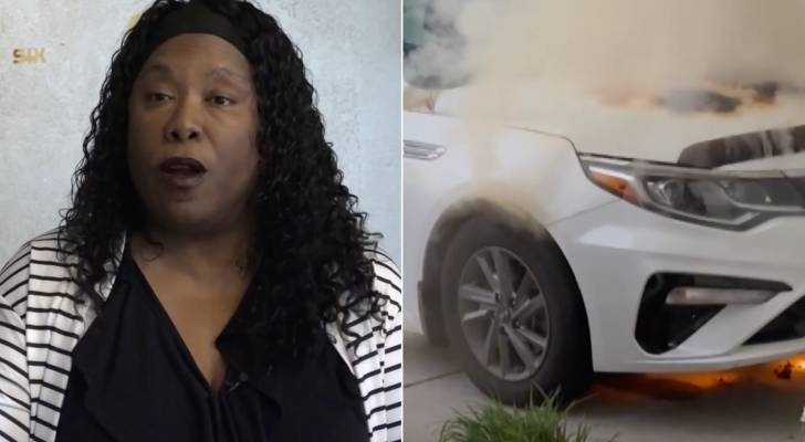 This North Carolina woman says her car caught fire after dealership visit — while her daughter was still in it