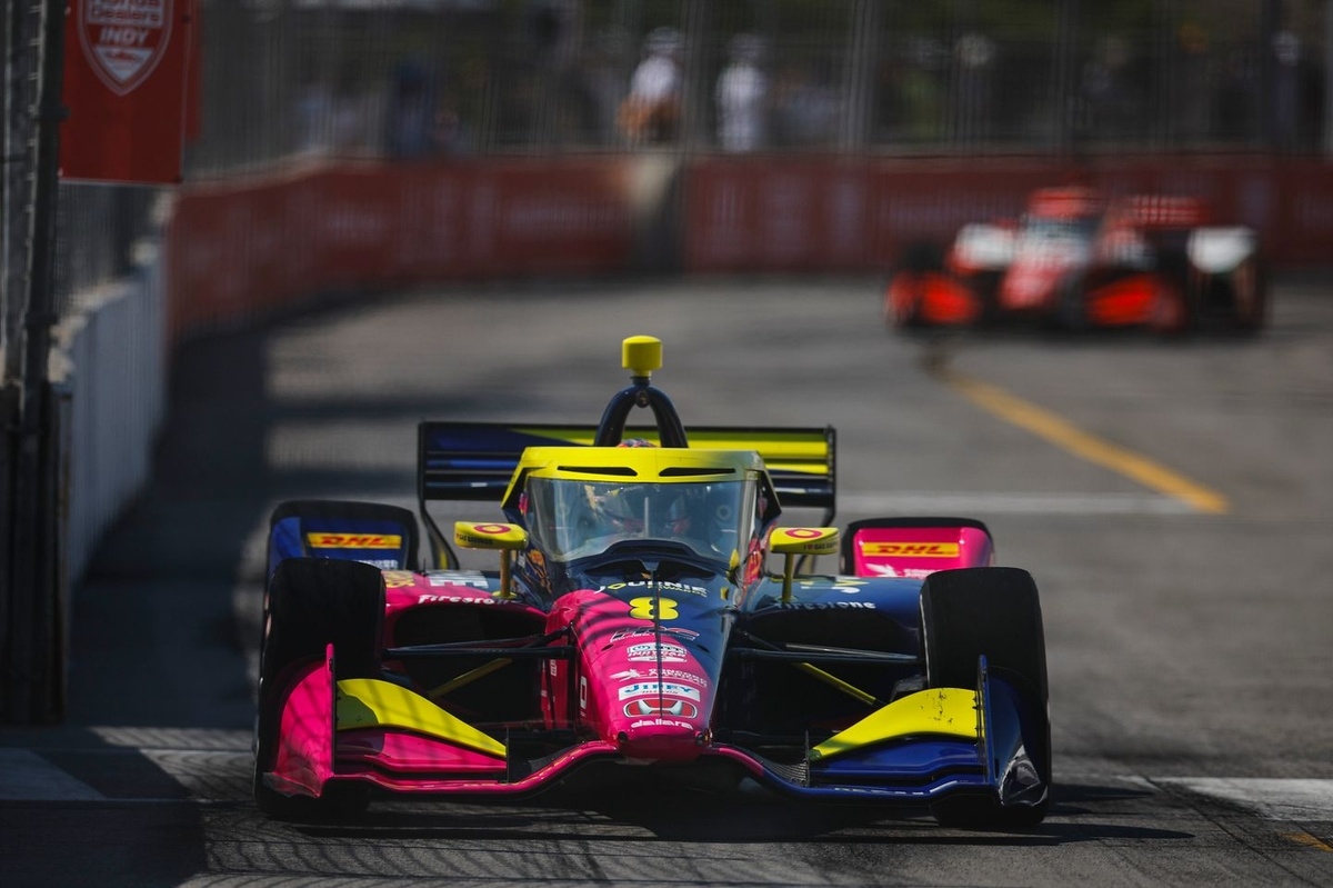 Kyffin Simpson rides two-stop strategy to breakthrough first IndyCar podium