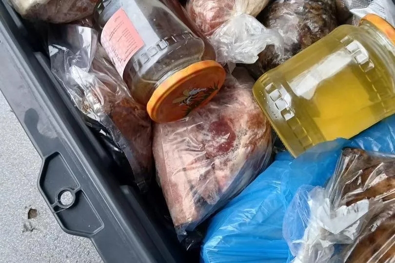 Over 200kg of illegal meat, cigarettes and alcohol seized from vans in North West London